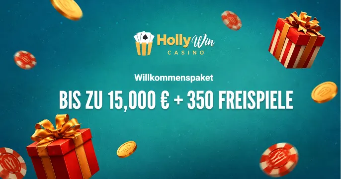 HollyWin Casino Bonus banner